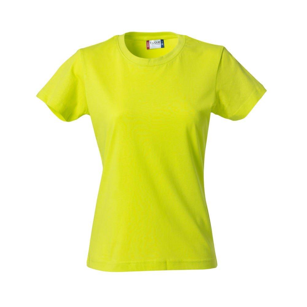 Image of Tshirt Damen Limettengrün S