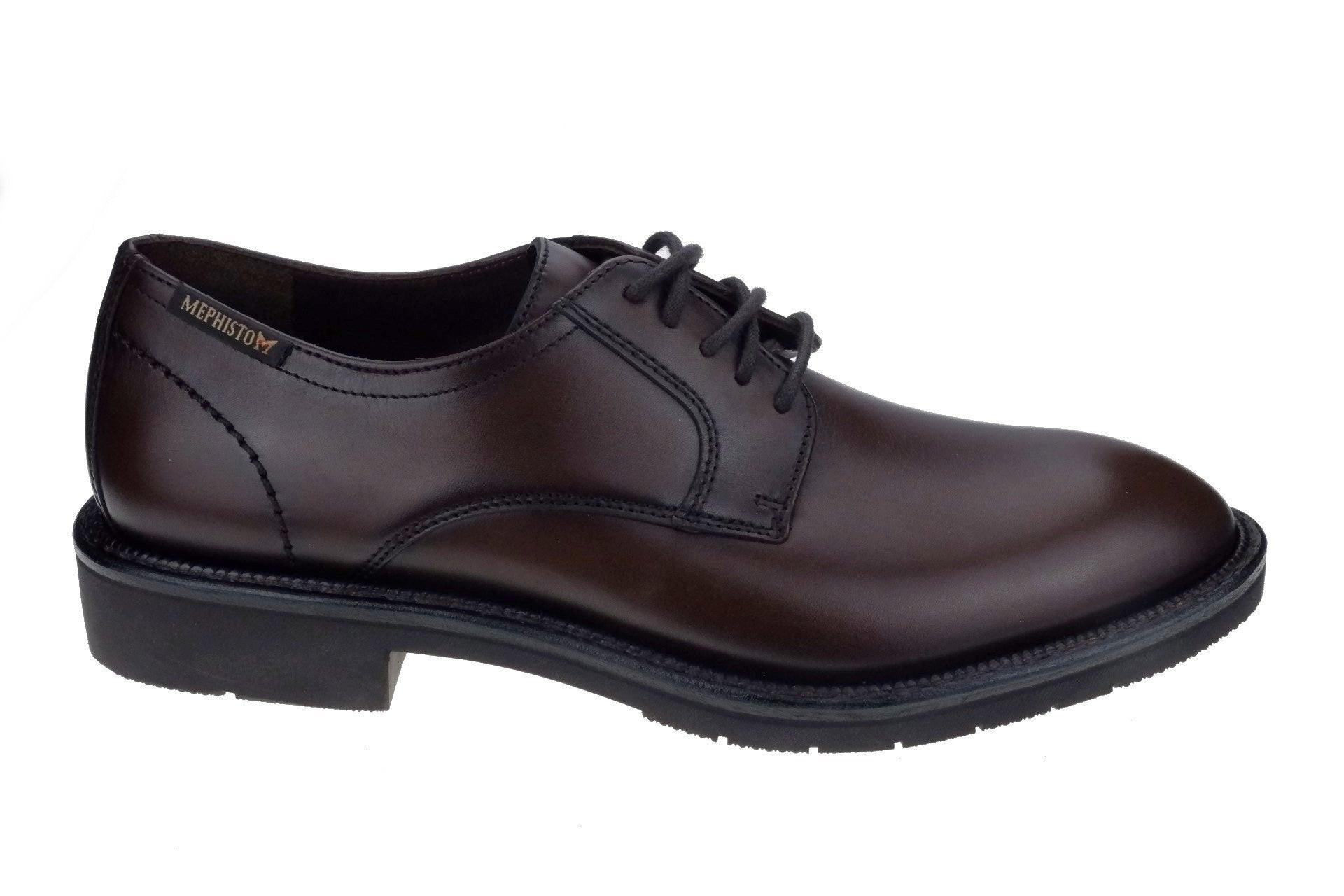 Image of Taylor - Leder Schnürschuh Unisex Braun 40.5