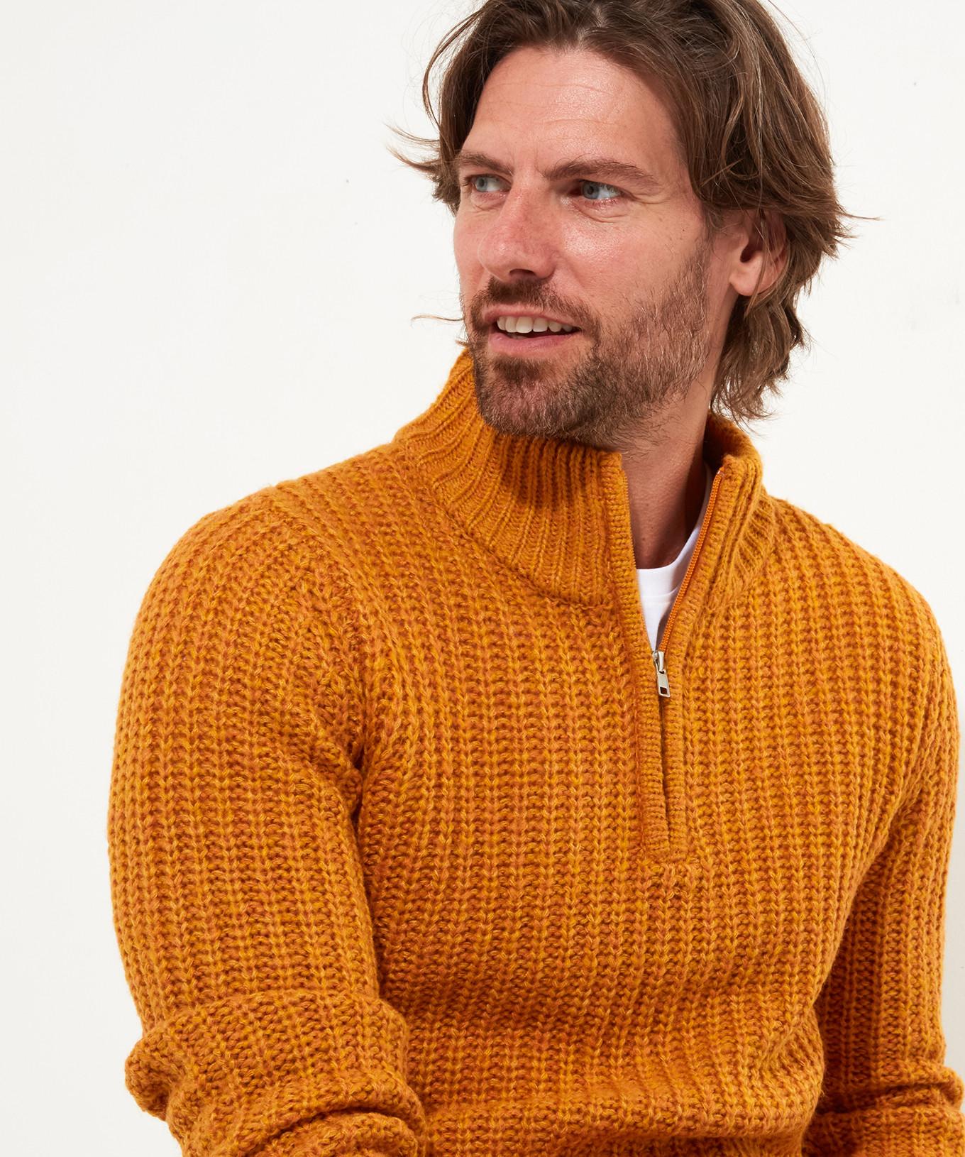 Joe Browns  Pull Col Zippé Gros Tricot 