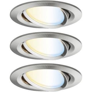 Paulmann LED-Einbauleuchte Nova Plus Coin 3er-Set  