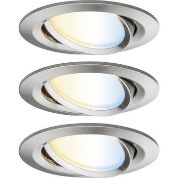 LED-Einbauleuchte Nova Plus Coin 3er-Set