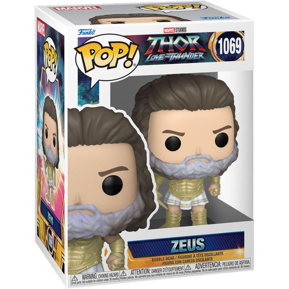 Funko  Figurine POP Marvel Thor Amour et Tonnerre Zeus 