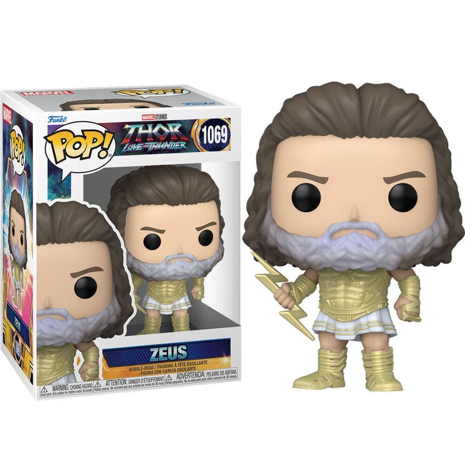 Funko  Figurine POP Marvel Thor Amour et Tonnerre Zeus 