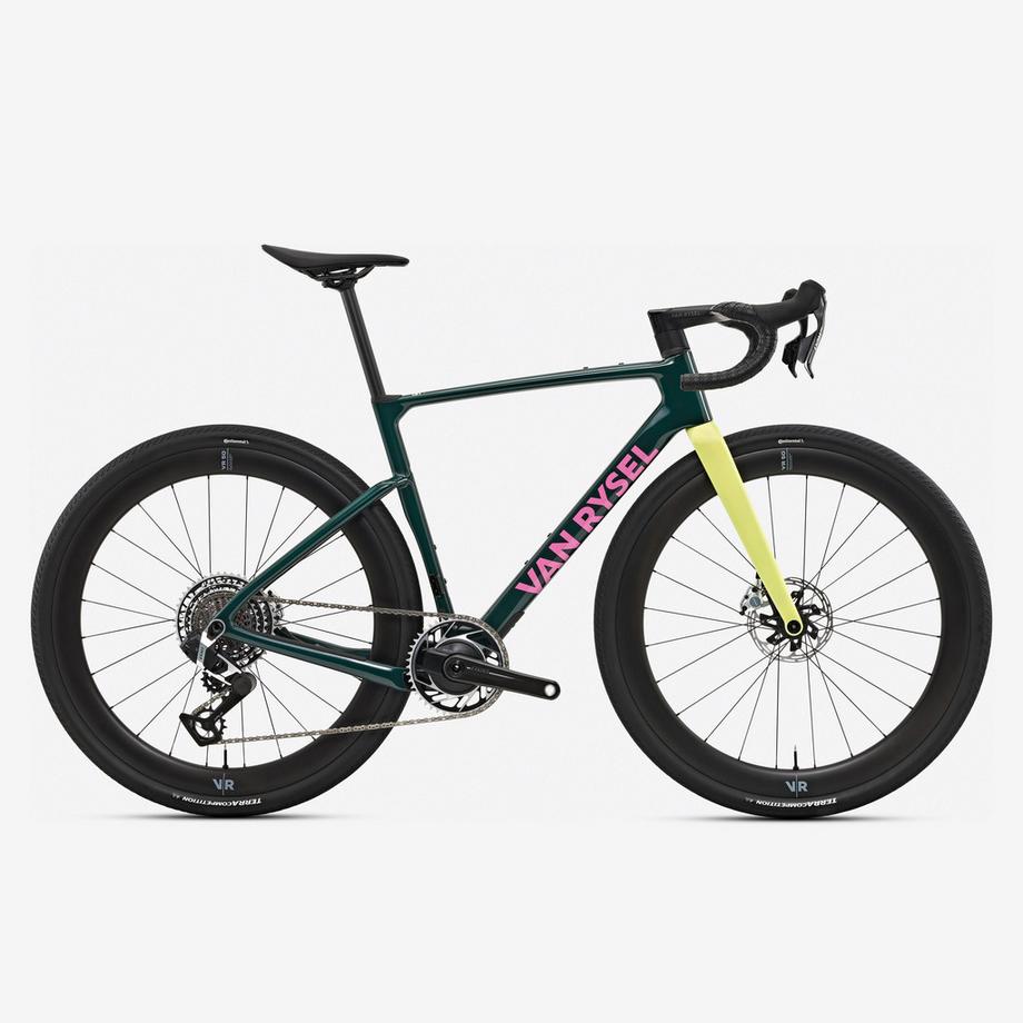 Vélo gravel carbone SRAM RED AXS E1 1x13v VR50 C, RCR-G vert