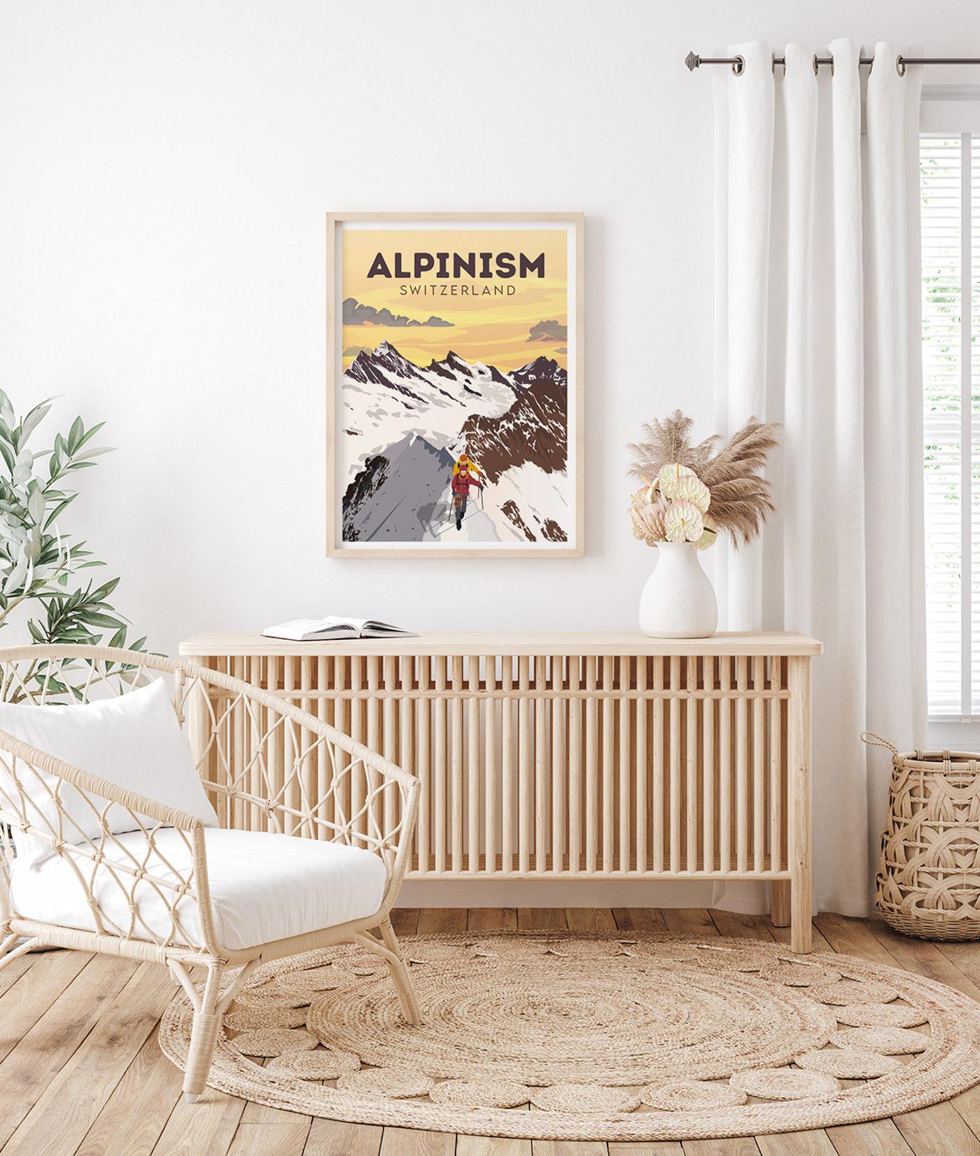 La-Jonx Alpinism - Poster  