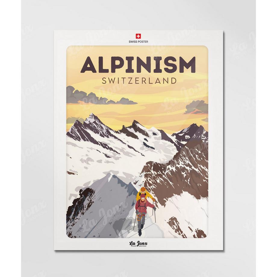 La-Jonx Alpinism - Poster  