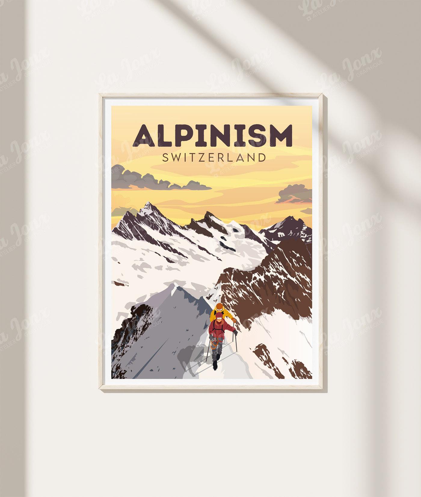 La-Jonx Alpinism - Poster  