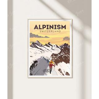 La-Jonx Alpinism - Poster  