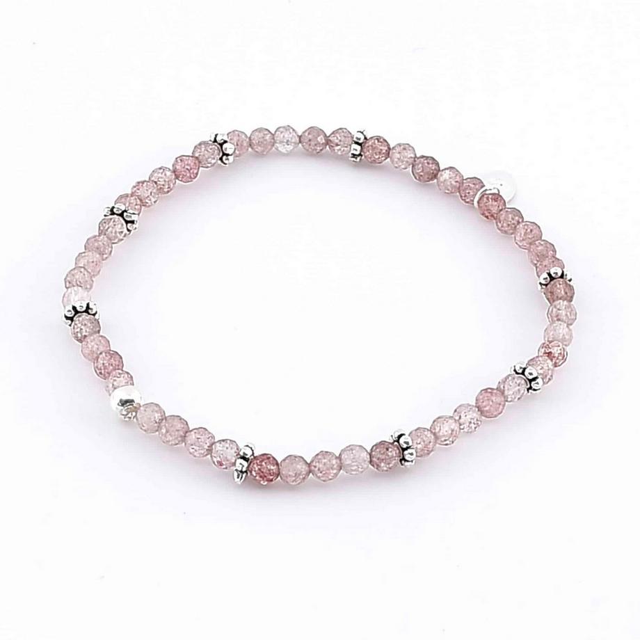 Balibay  Sheyka  Armband mit Bergkristallen & 925 Silber 