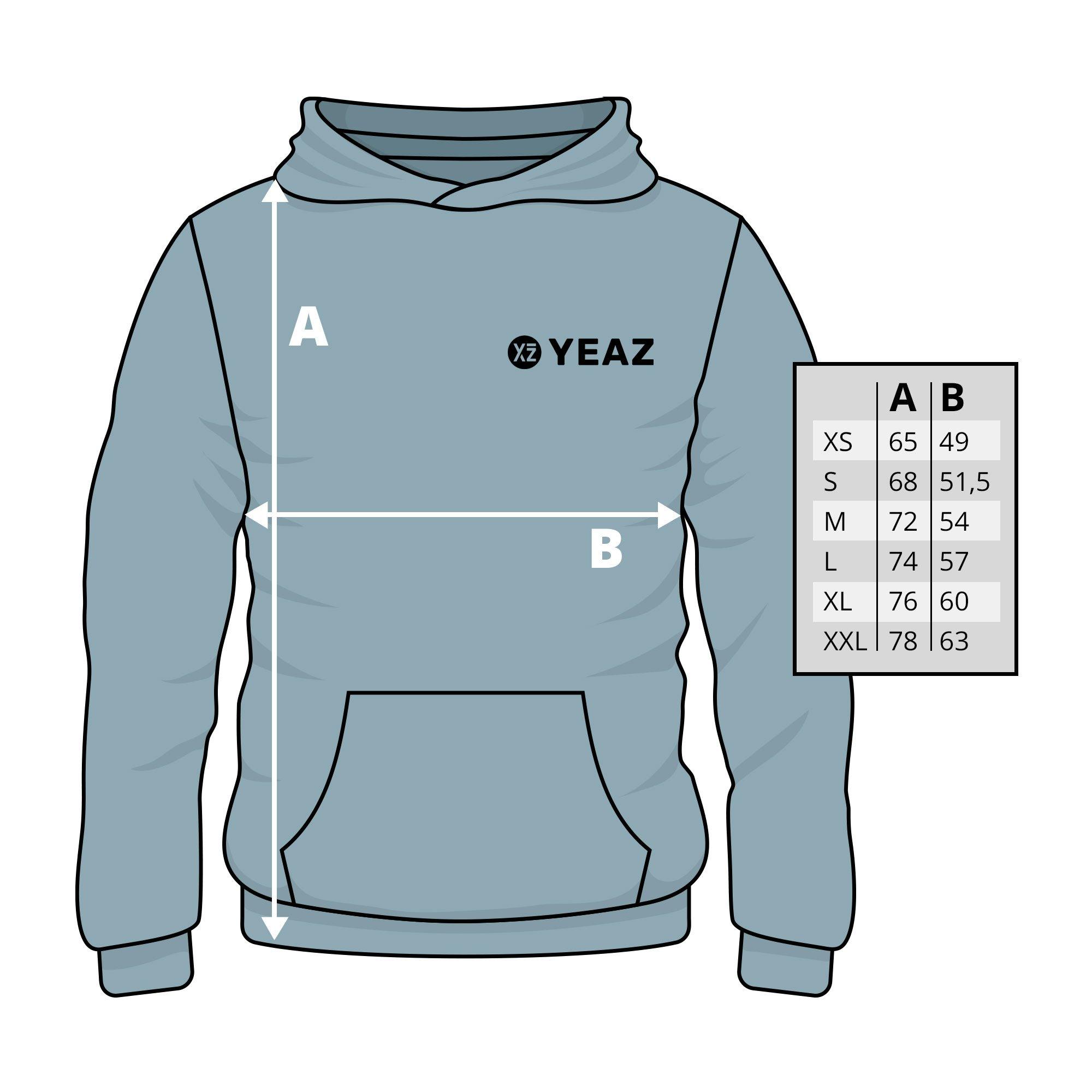 YEAZ  CUSHY Hoodie Sky Grey (unisex) 