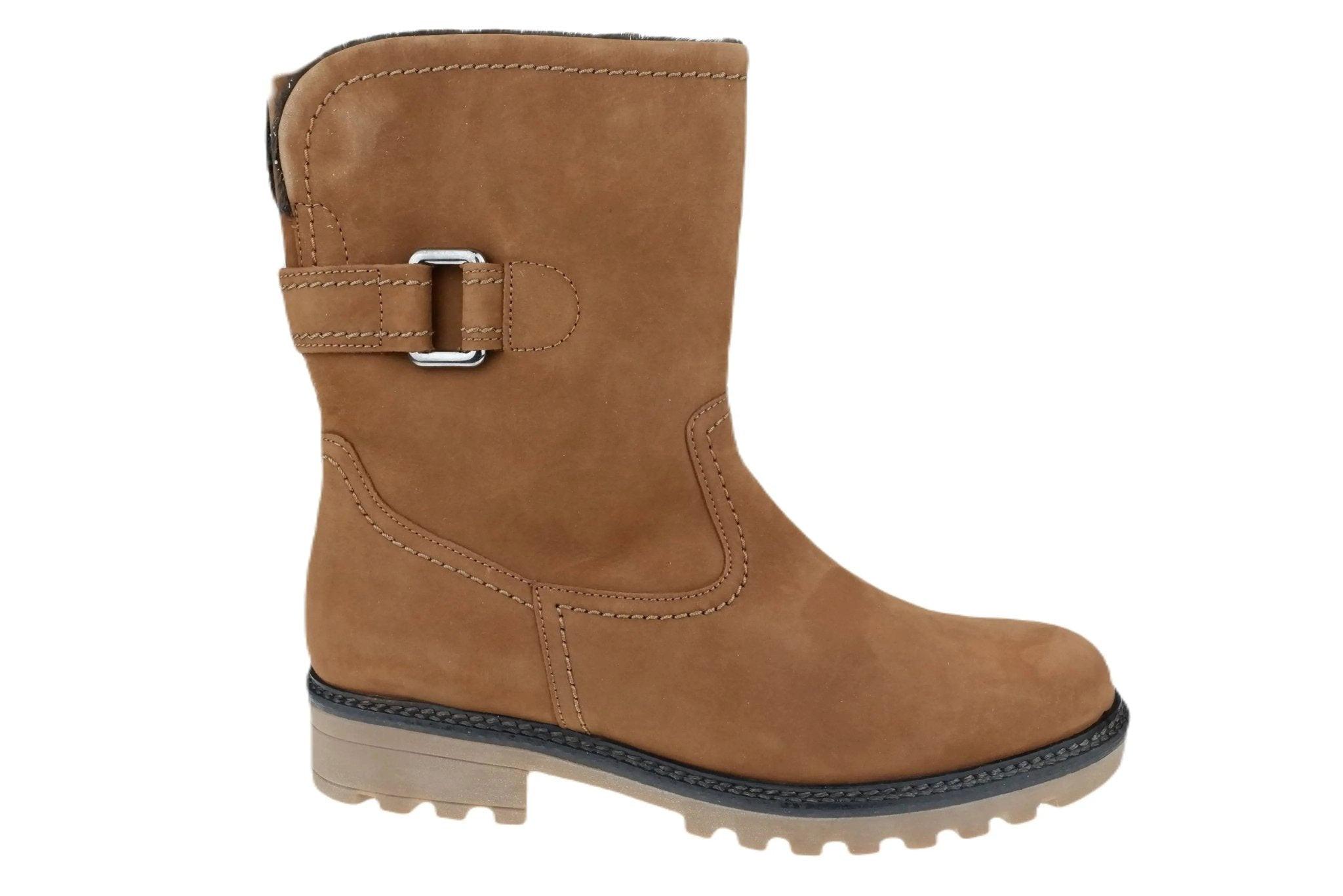 Image of - Nubuk Stiefelette Damen Braun 39