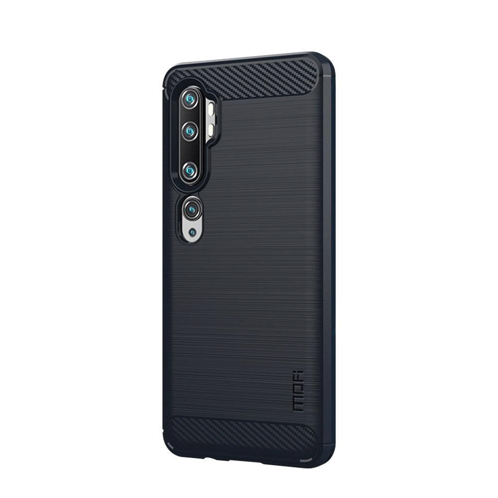 Cover-Discount  Custodia Xiaomi Mi Note 10 / 10 Pro - Metallo Carbon Look Gomma 