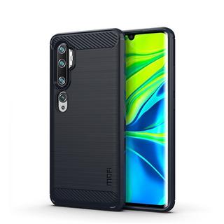 Cover-Discount  Custodia Xiaomi Mi Note 10 / 10 Pro - Metallo Carbon Look Gomma 