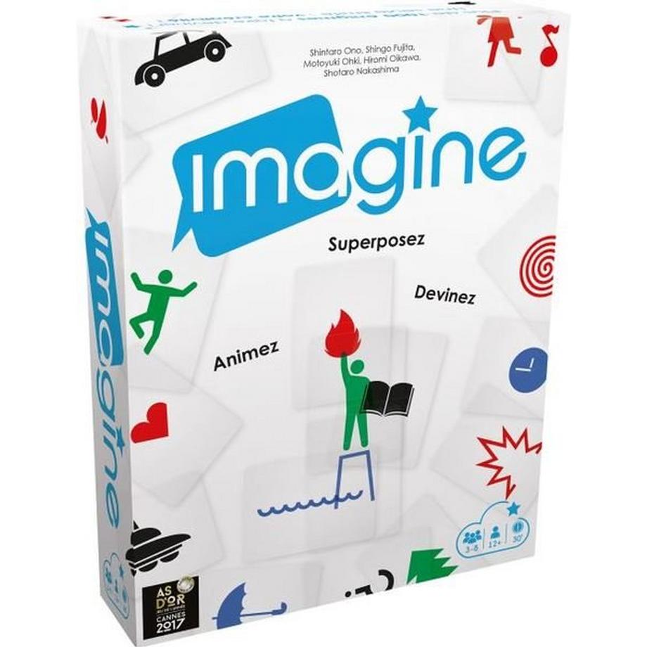 Asmodée  Jeu d'imagination et de déduction Asmodée Imagine 
