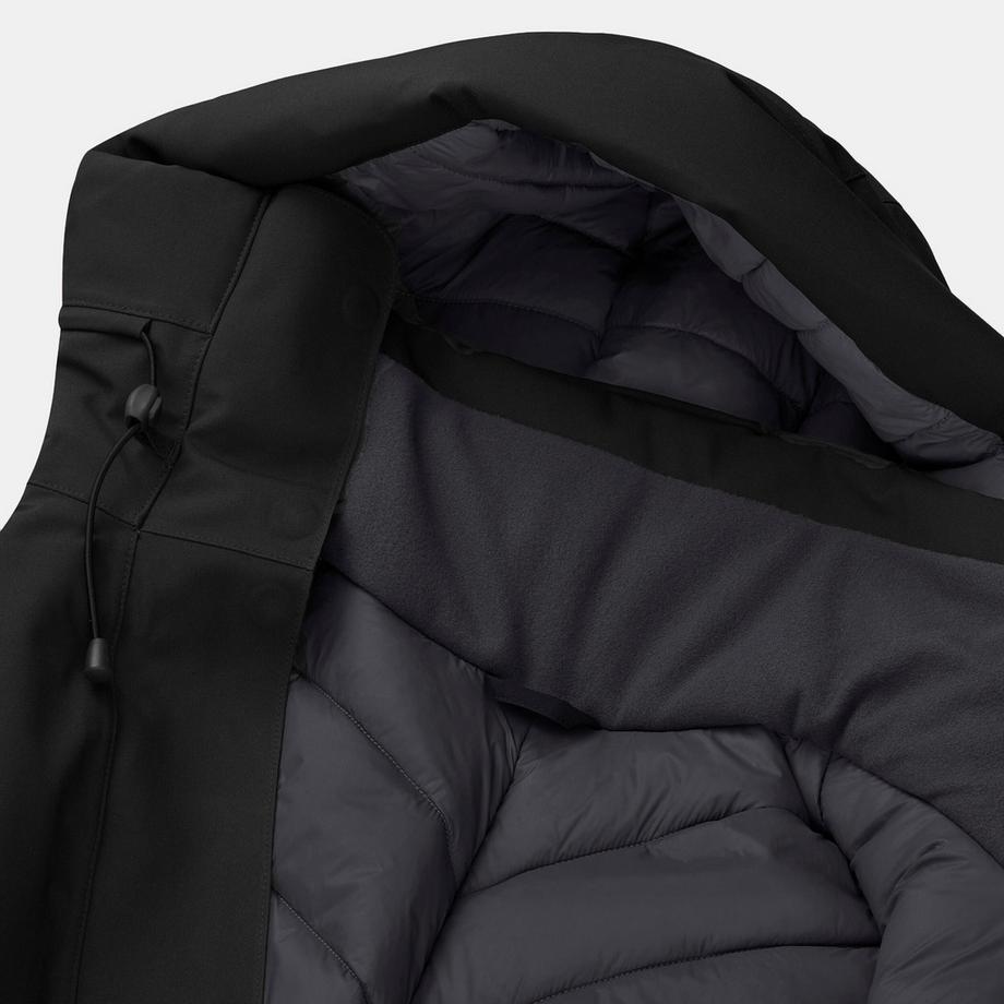 QUECHUA  Parka de randonnée -10°C imperméable femme, NH500 noir 