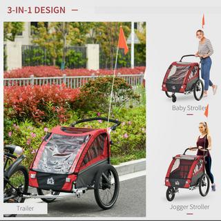 HOMCOM  Kinderwagen 