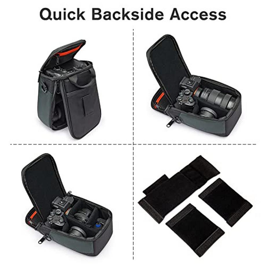 Only-bags.store Sac Insert Etanche Antichoc pour Objectif Appareil Photo  