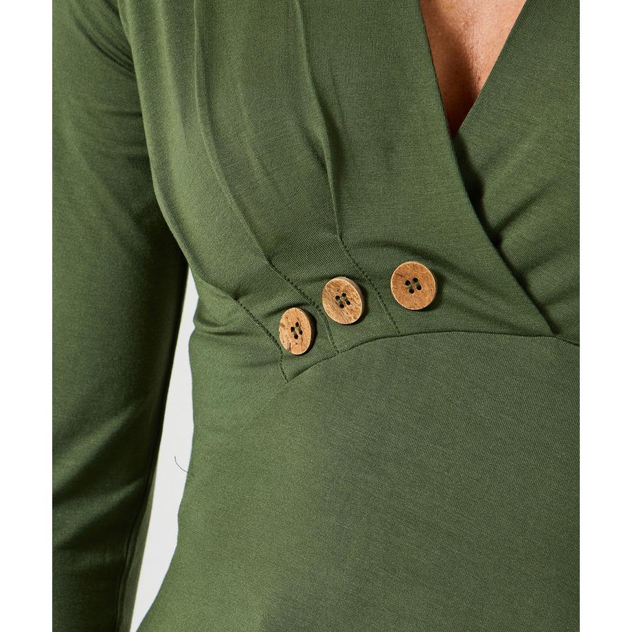 Joe Browns Figurbetonte Tunika Asymmetrischer Saum Langarm  