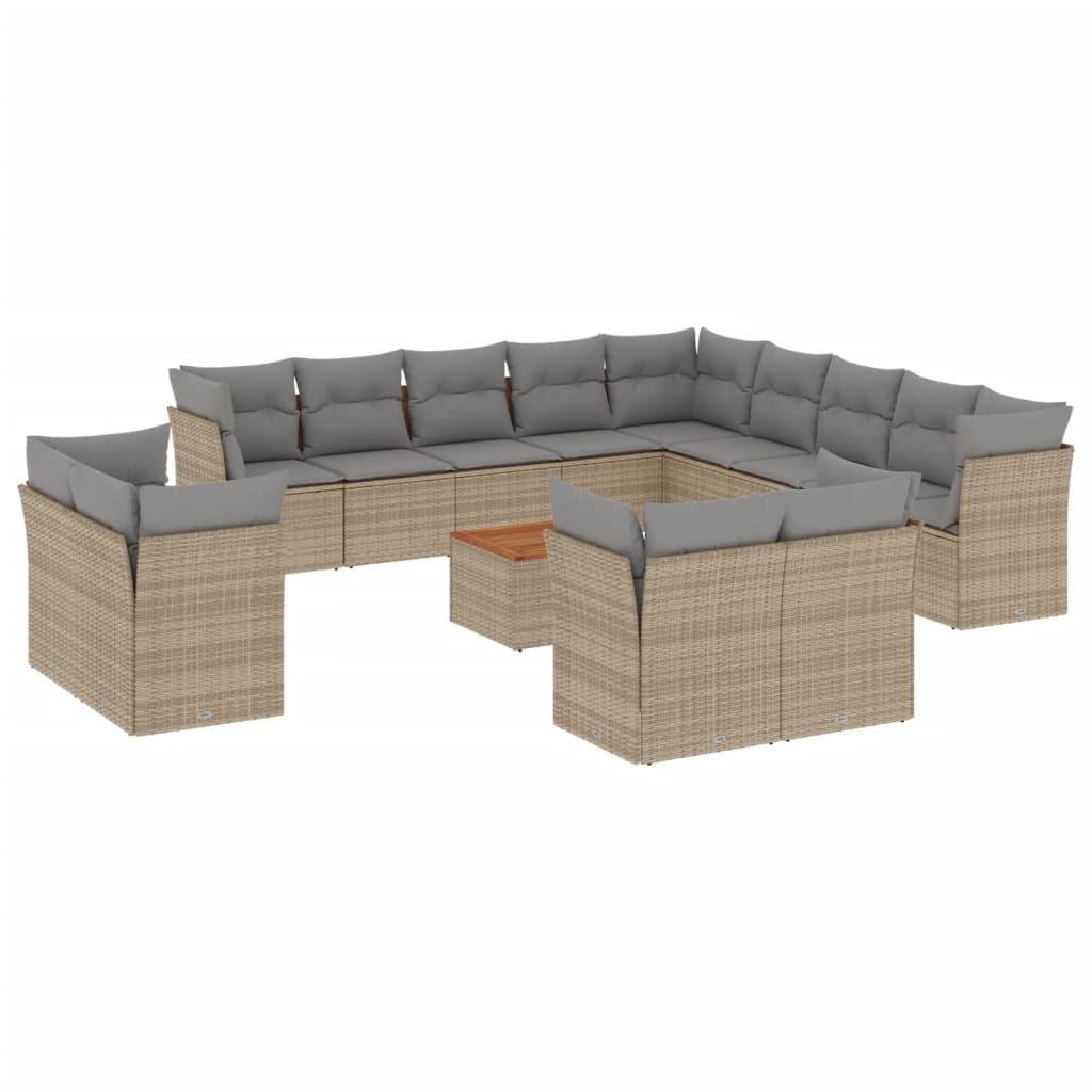 VidaXL Garten sofagarnitur poly-rattan  