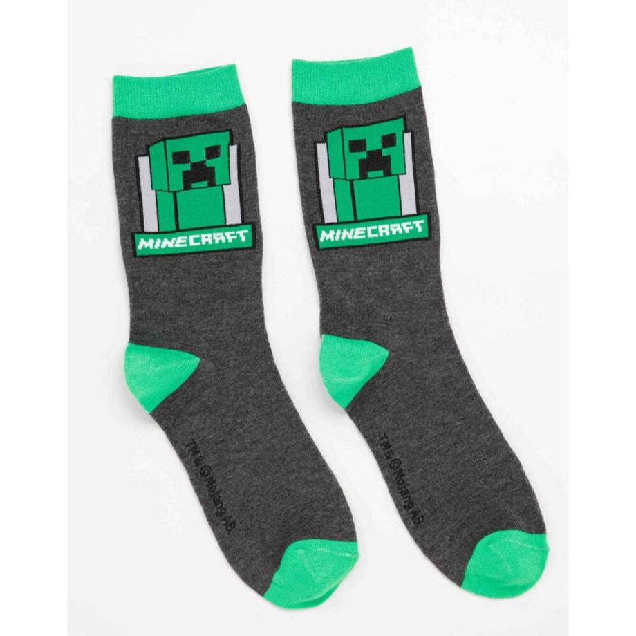 MINECRAFT Ensemble mug et chaussettes Enfant  