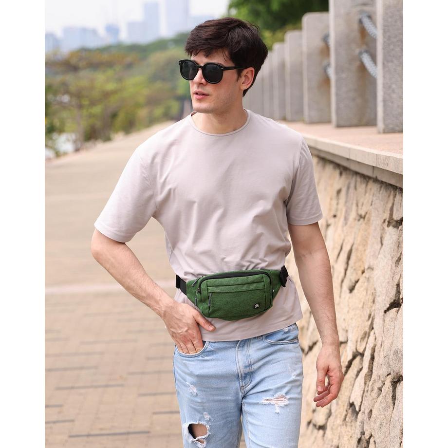 Only-bags.store Gürteltasche mit mehreren Fächern  