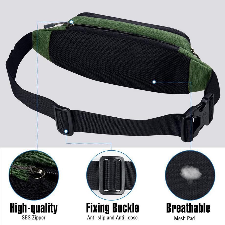 Only-bags.store Gürteltasche mit mehreren Fächern  