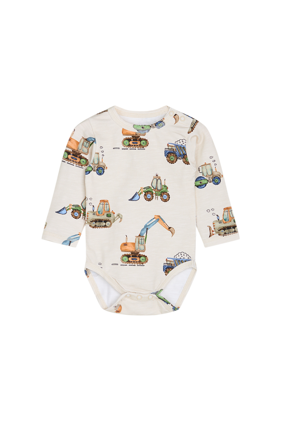Image of Baby Body Billy Baufahrzeuge Unisex Multicolor 74