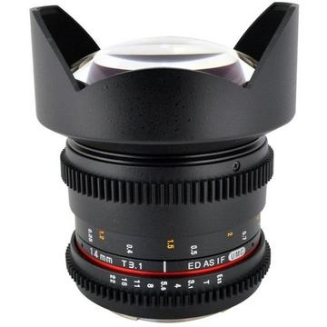 Samyang 14mm T3.1 ed wie umc II VDSLR (Sony A)