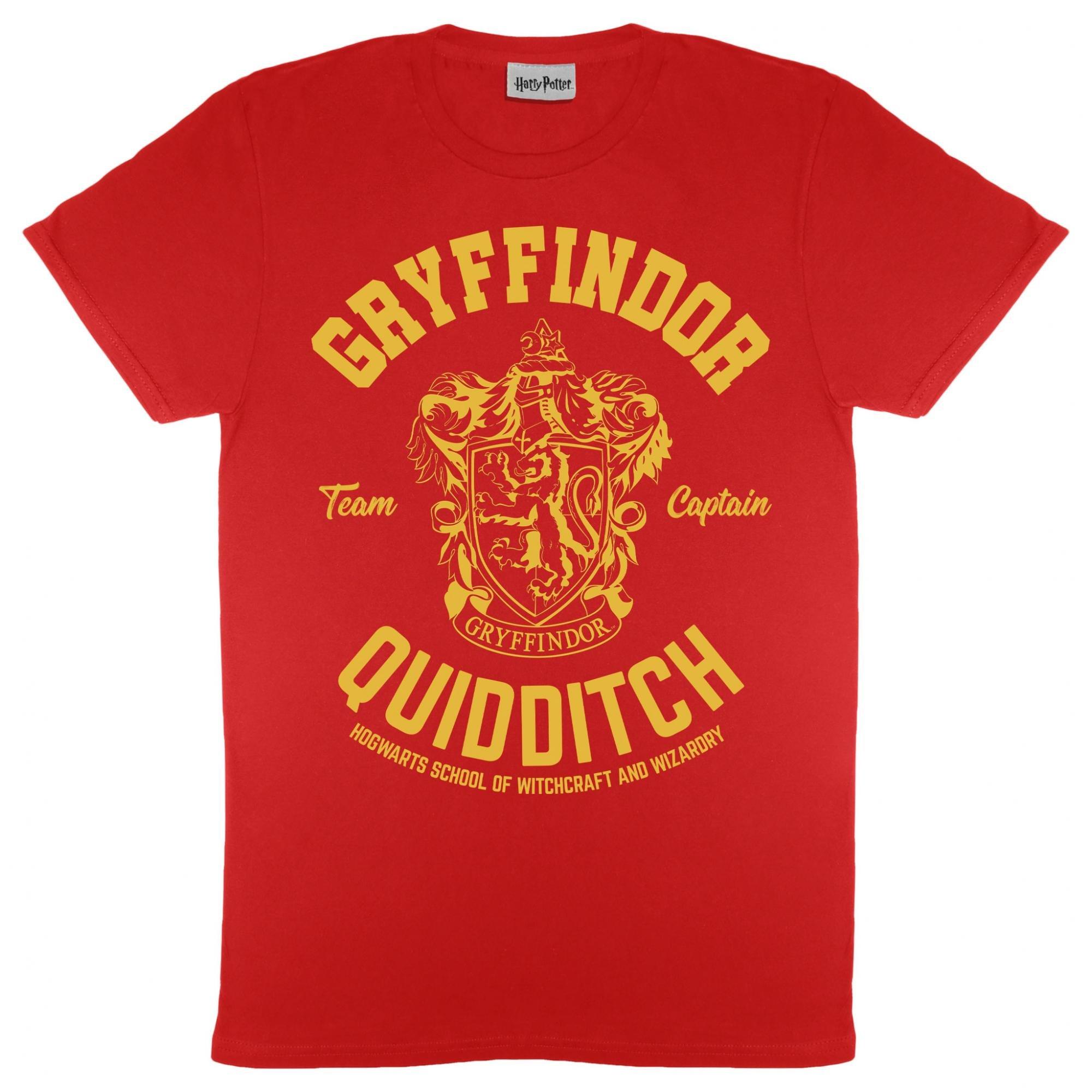 Harry Potter Gryffindor Quidditch Tshirt Online Kaufen Manor