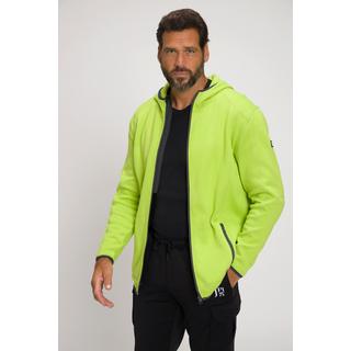 JP1880  Strickfleece-Jacke, Skiwear, Kapuze, Zipper 