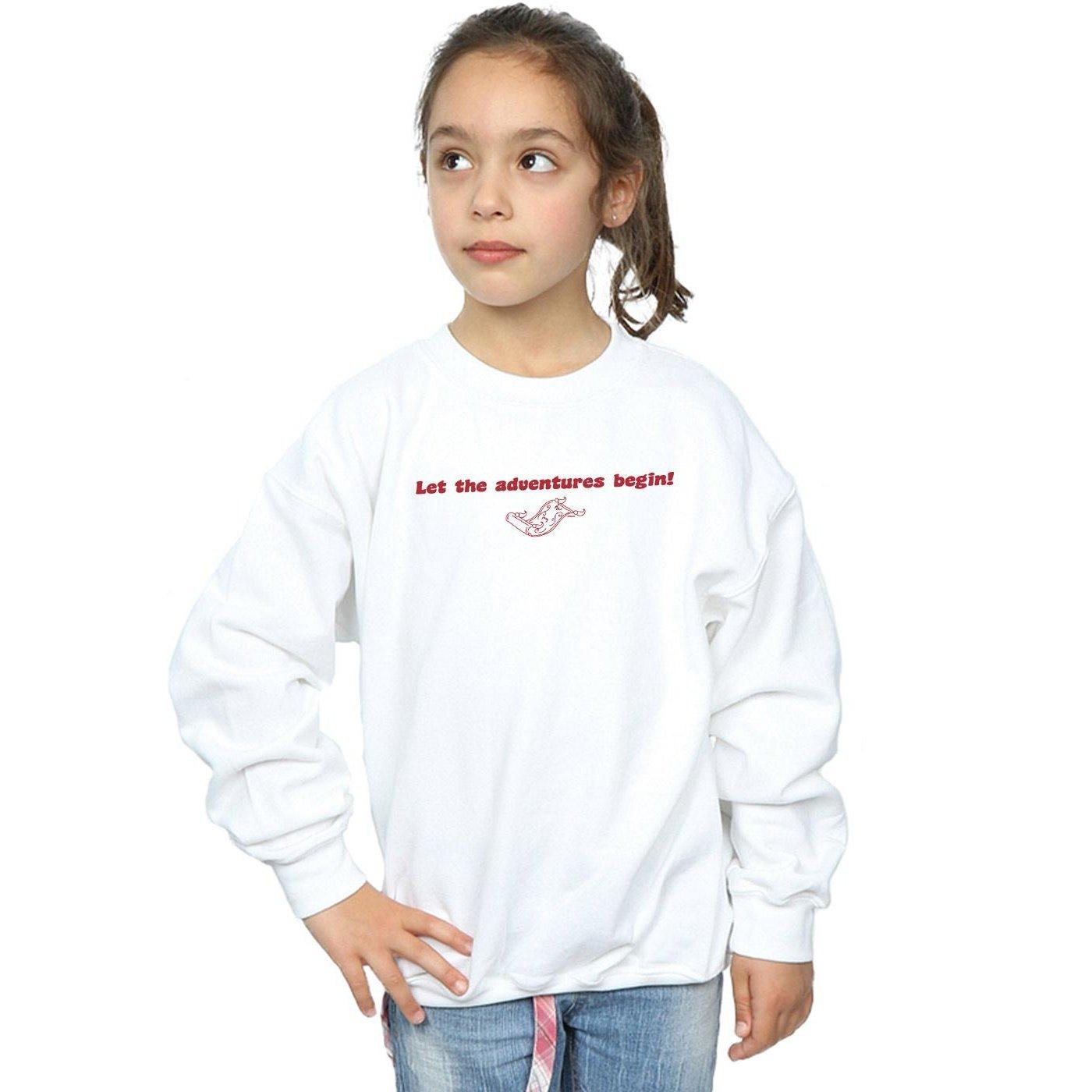 Disney  Let The Adventures Begin Sweatshirt 