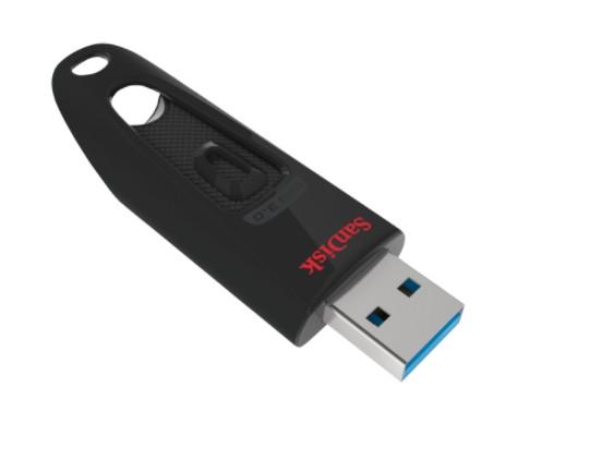 SanDisk  Cruzer Ultra, 16 GB, USB 3.0, 100 MB/s - USB-Speicherstick 