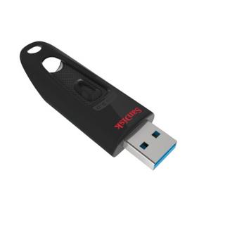 SanDisk  Cruzer Ultra, 16 GB, USB 3.0, 100 MBs - USB-Speicherstick 