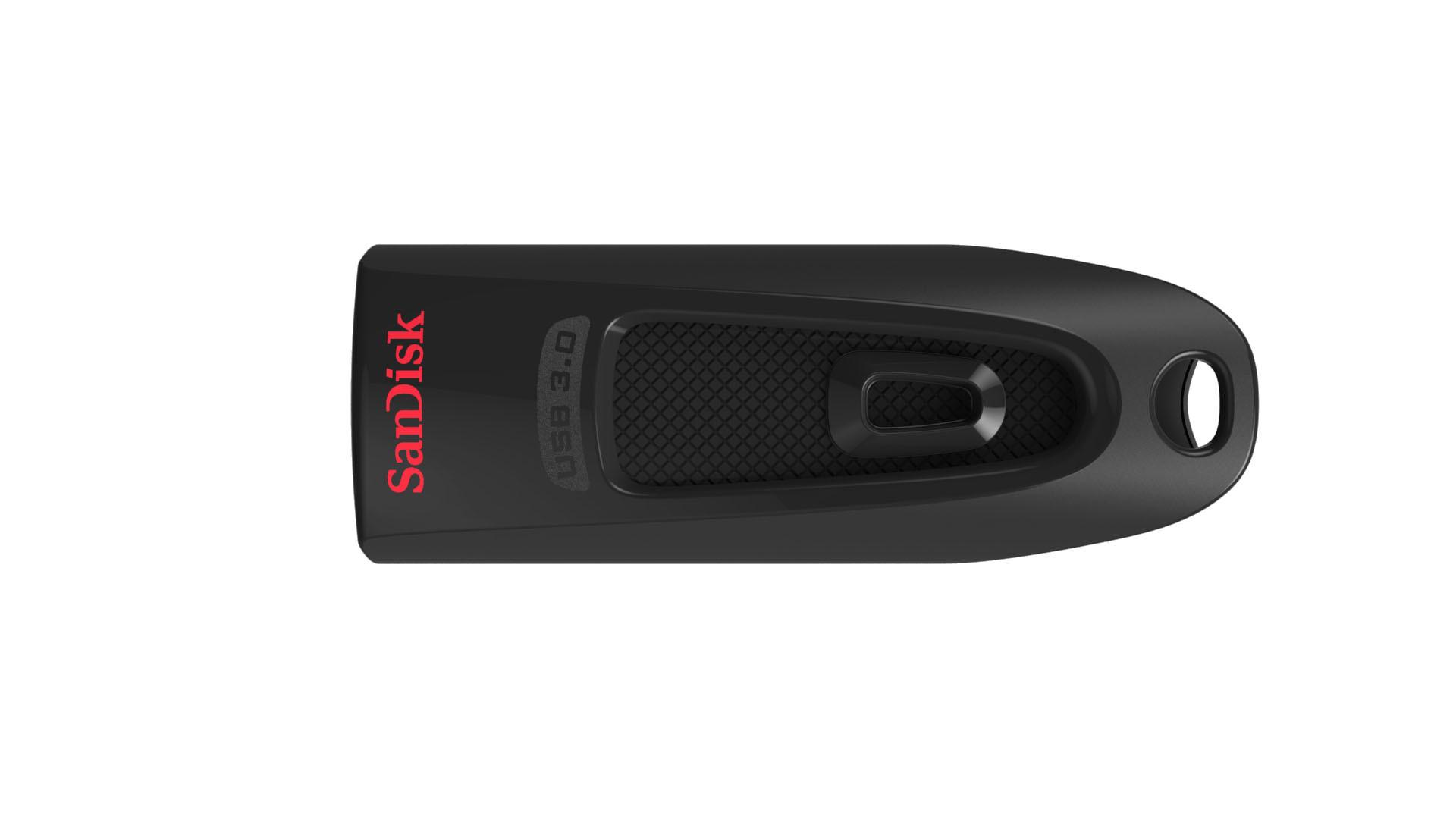 SanDisk  Cruzer Ultra, 16 GB, USB 3.0, 100 MBs - USB-Speicherstick 