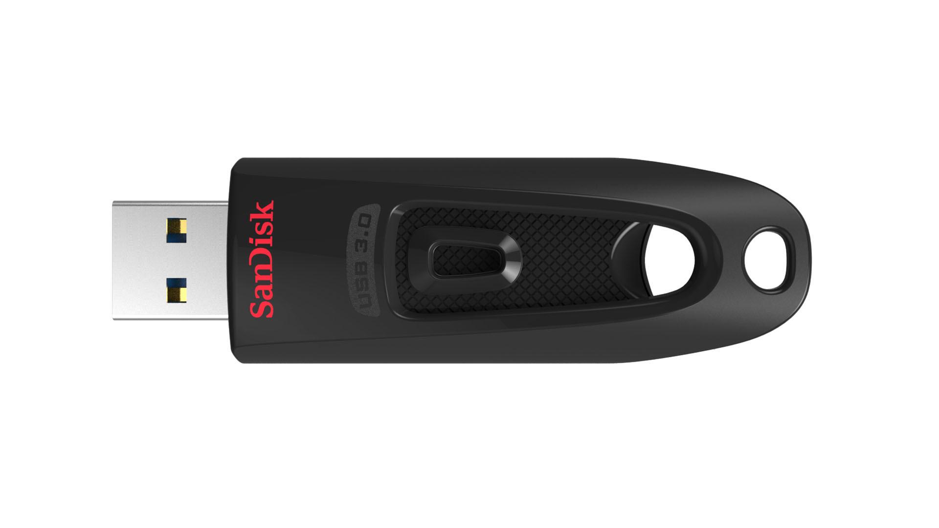 SanDisk  Cruzer Ultra, 16 GB, USB 3.0, 100 MBs - USB-Speicherstick 