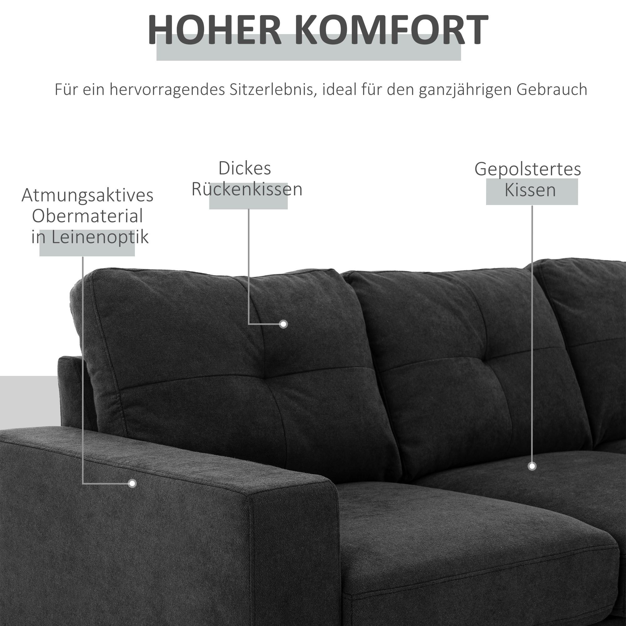 HOMCOM Ecksofa  