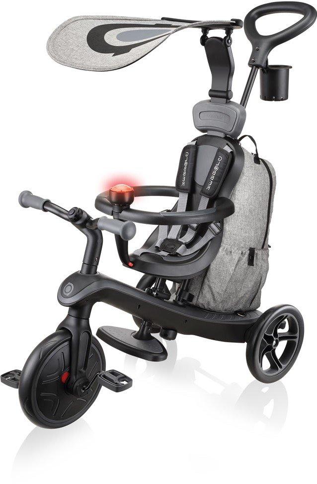 Image of GLOBBER Dreirad Explorer 4 In 1 Deluxe Play Black Grey Unisex Schwarz ONE SIZE