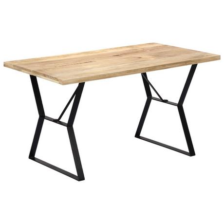 VidaXL Table de salle à manger bois  