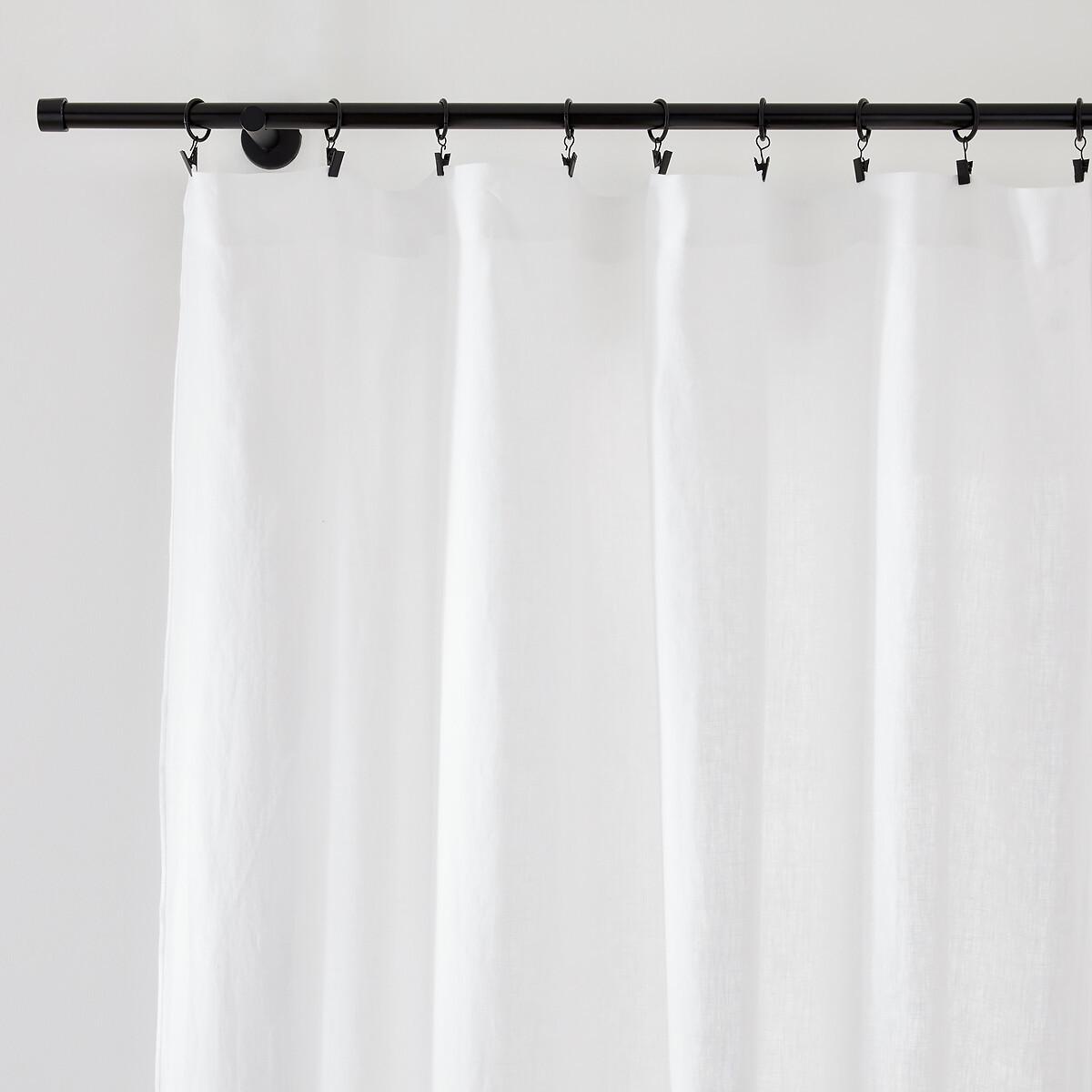 Image of Vorhang Onega Unisex Weiss 135x180 cm
