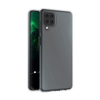 Cover-Discount  Galaxy A12 - Silikon Case Hülle Transparent 