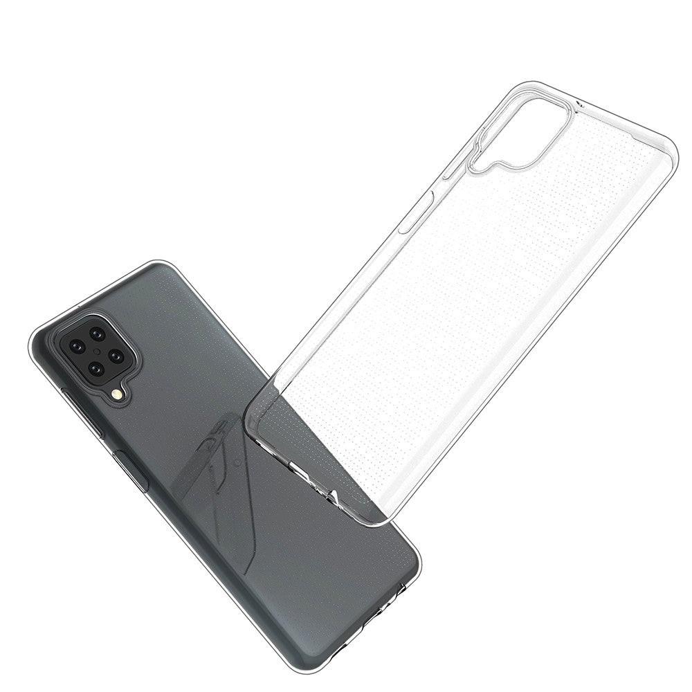 Cover-Discount  Galaxy A12 - Silikon Case Hülle Transparent 