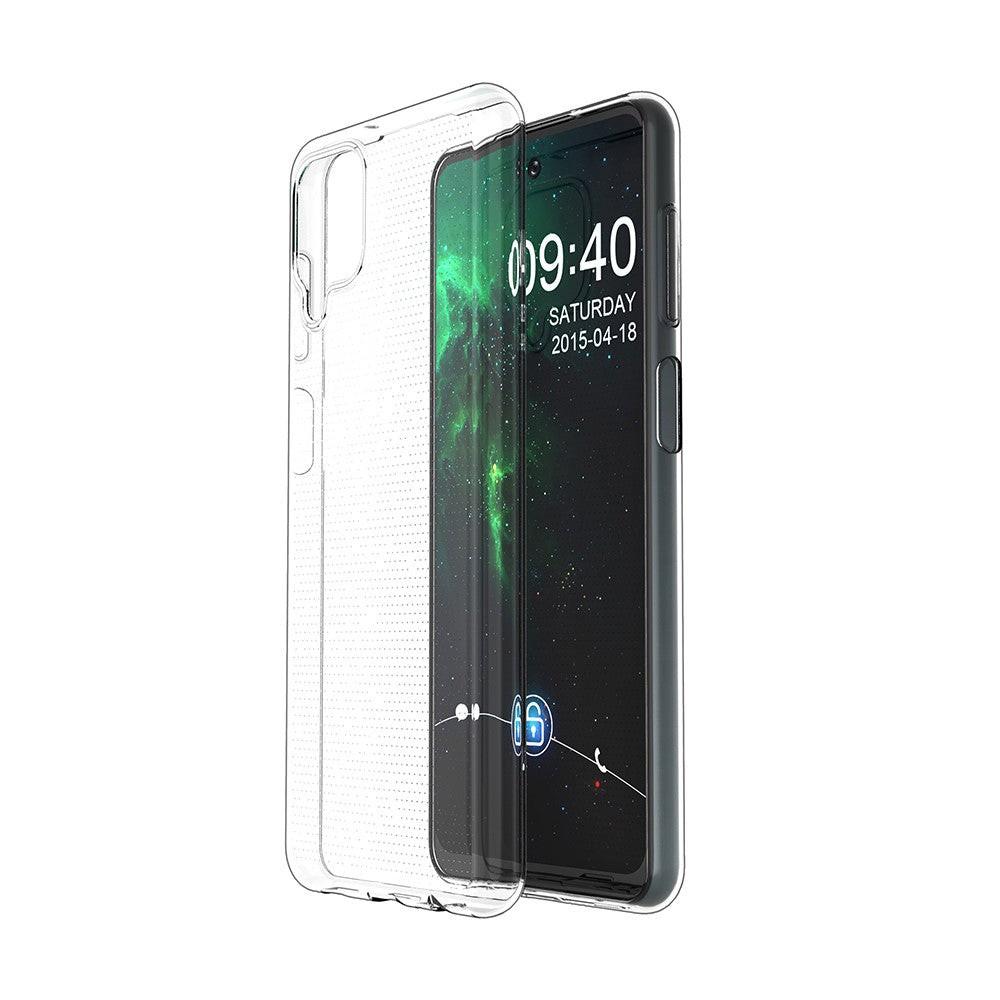 Cover-Discount  custodia Galaxy A12 - Custodia in silicone trasparente 