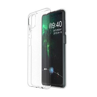 Cover-Discount  Galaxy A12 - Silikon Case Hülle Transparent 