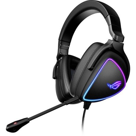 ASUS  ROG Delta S Gaming Over Ear Headset kabelgebunden Stereo Schwarz Mikrofon-Rauschunterdrückung 