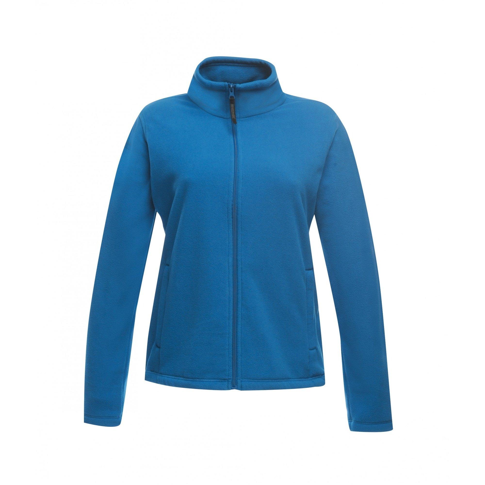 Image of Microfleecejacke Damen Blau 38