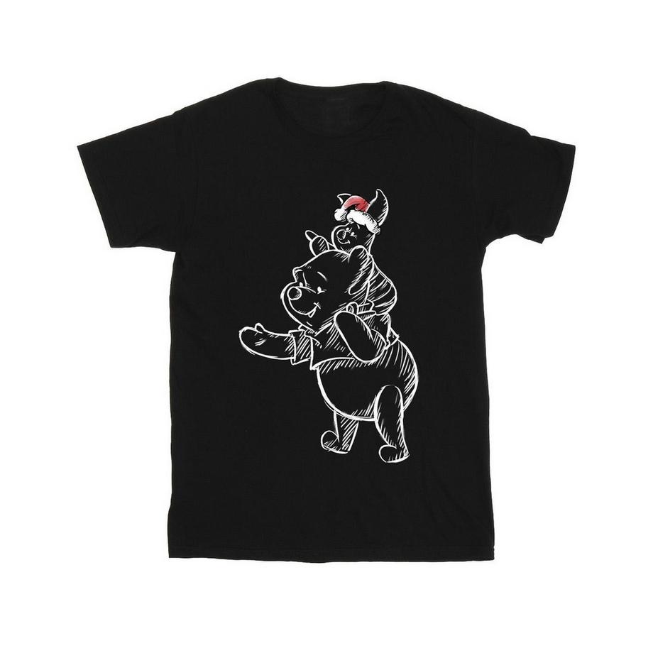Disney Winnie the Pooh Pimpi T-Shirt di Natale  