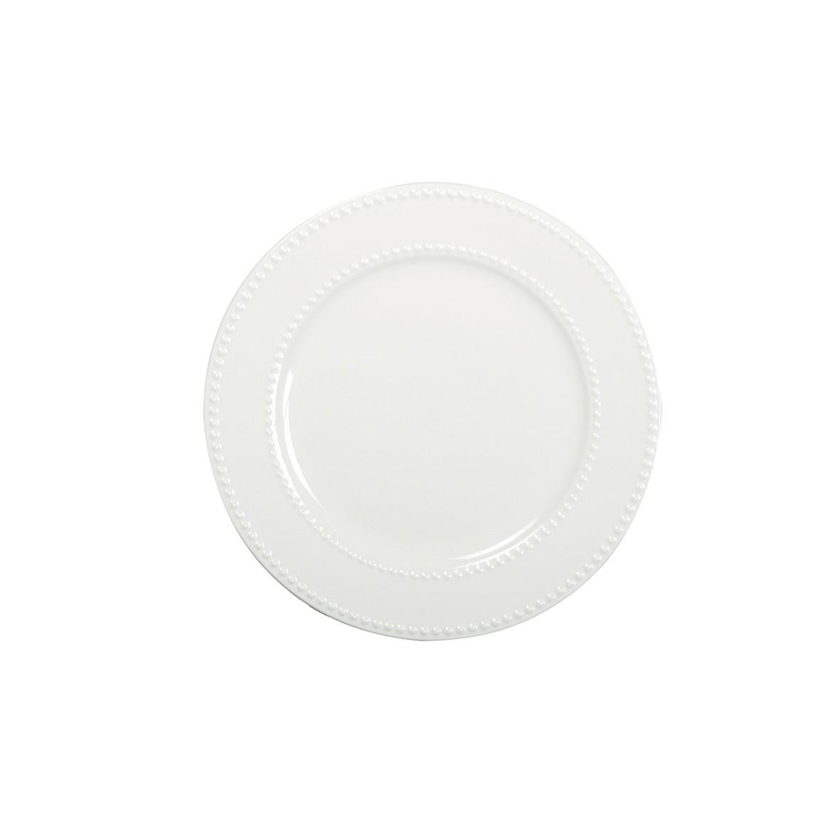 Aulica ASSIETTE PLATE PERLES 27CM PAR BOITE DE - 6  