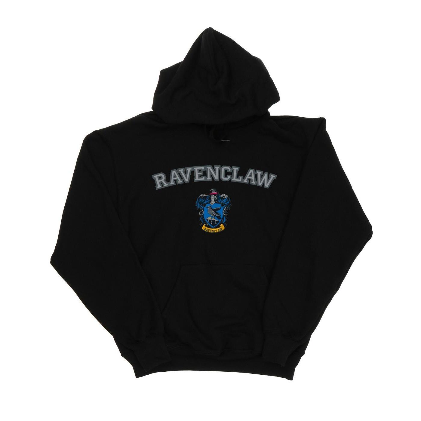Image of Ravenclaw Crest Kapuzenpullover Damen Schwarz XL