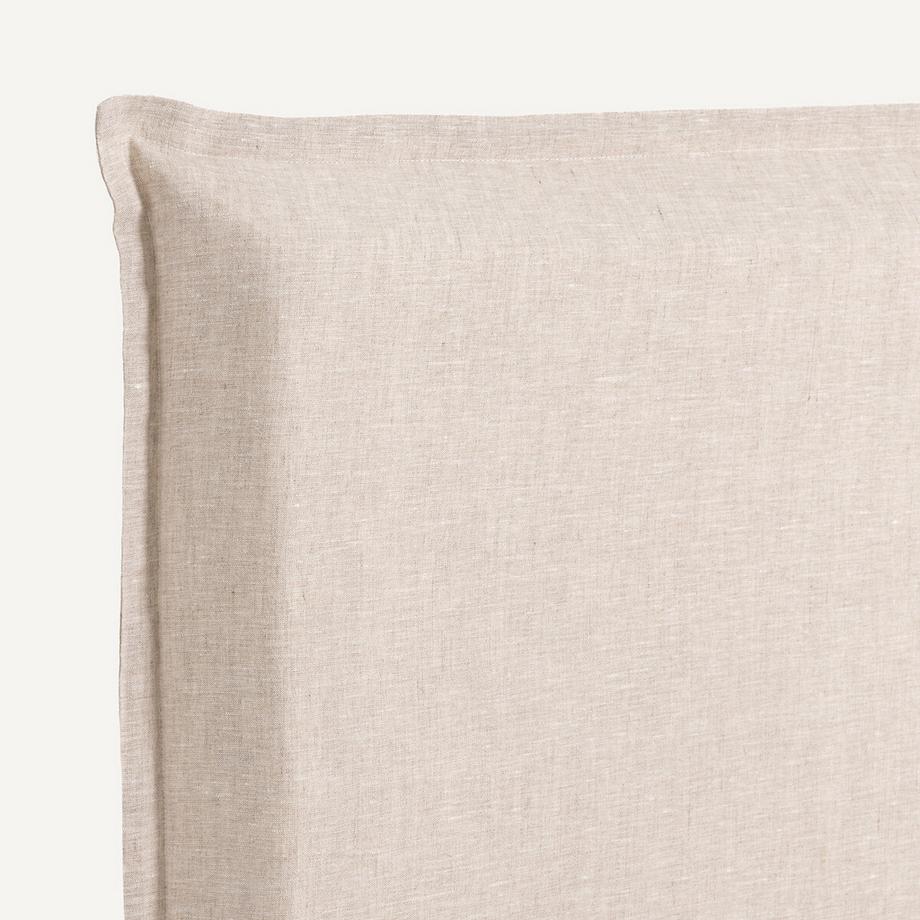 AM.PM Kopfteilbezug aus gewaschenem Leinen  