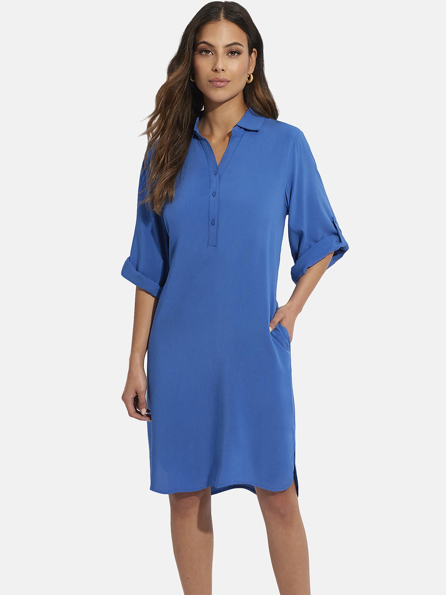 Image of Strandtunika Borabora Unisex Blau XXL